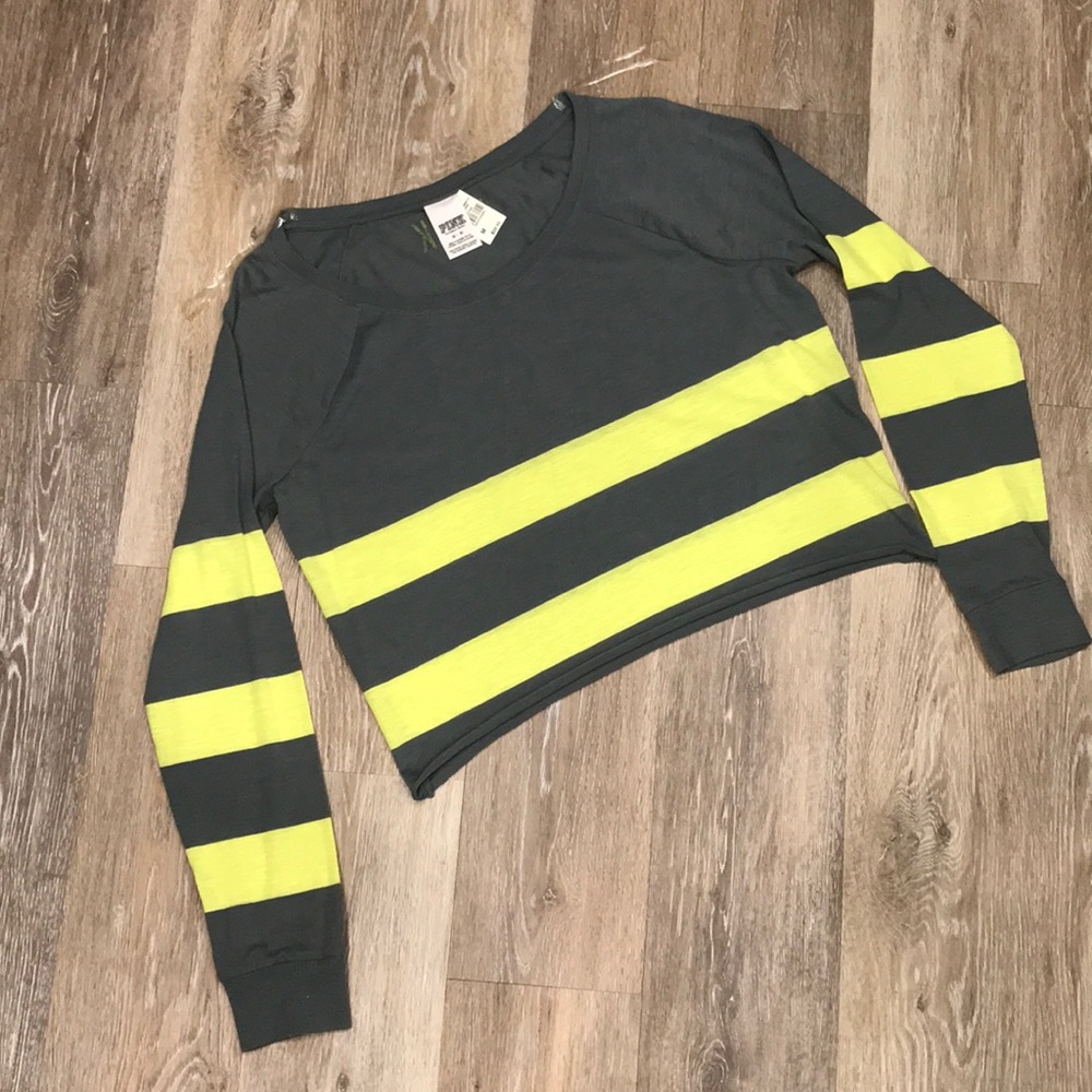 Victoria secret long-sleeved crop top